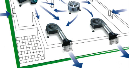 住まいの湿気対策イメージ